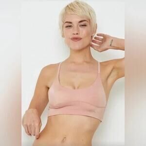 NWT Free People We Are HAH Women's Cami BrHAH Bralette Bra Peachy Keen Size XS